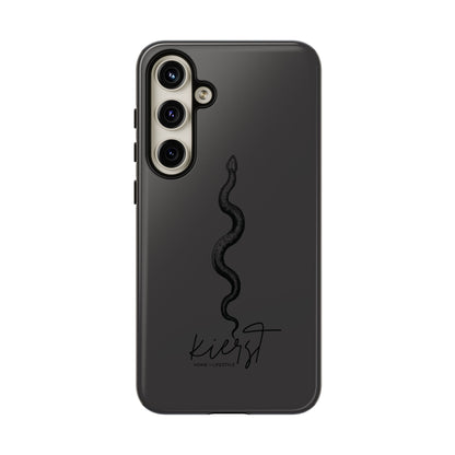 Long Black Snake Samsung Galaxy Phone Case | Power In The Subtleties
