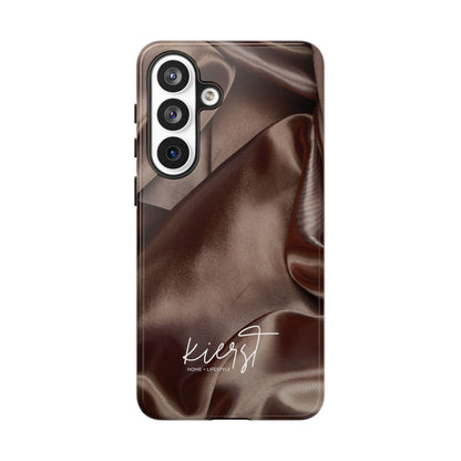 Chocolate Silk Print Samsung Galaxy Phone Case