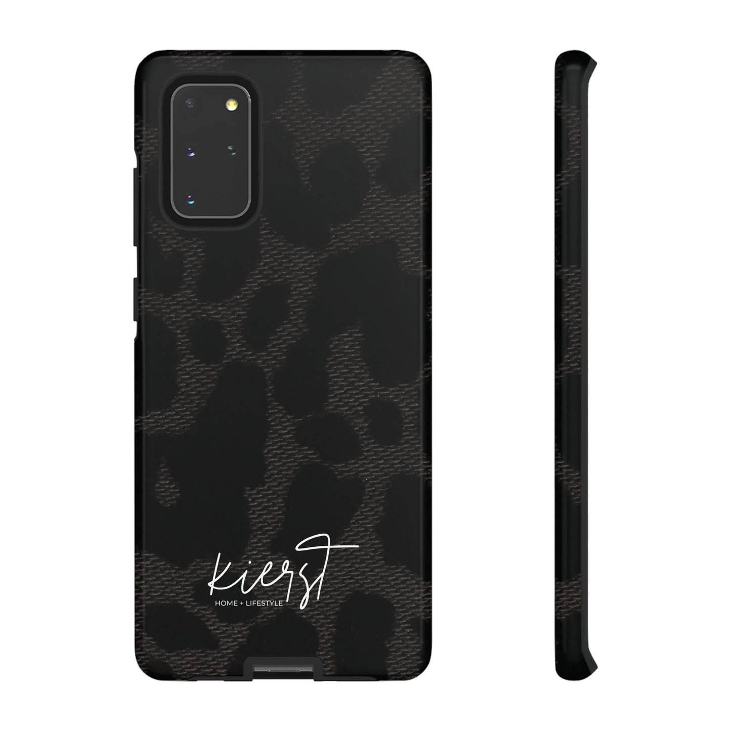 Black Leopard Samsung Galaxy Phone Case