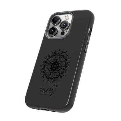 Black Mandala iPhone Case | Refined Calm in Every Curve