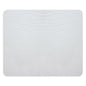 White Alligator Print Mouse Pad