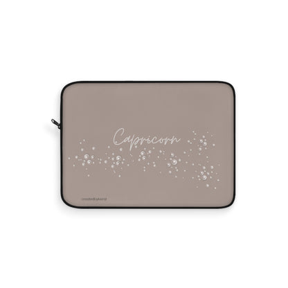 Capricorn and Pearls Laptop Sleeve