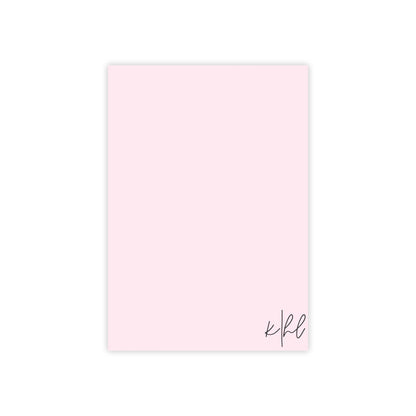 Signature Pink Post-it® Note Pad | Soft Blush Pink Sticky Notes for Everyday Luxury