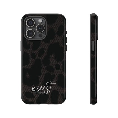 Black Leopard iPhone Case