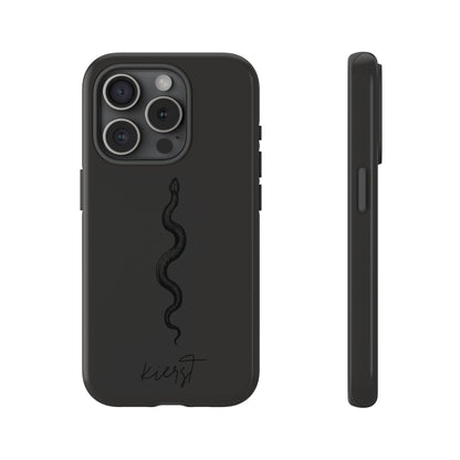 Long Black Snake iPhone Case | Subtle Edge, Quiet Power