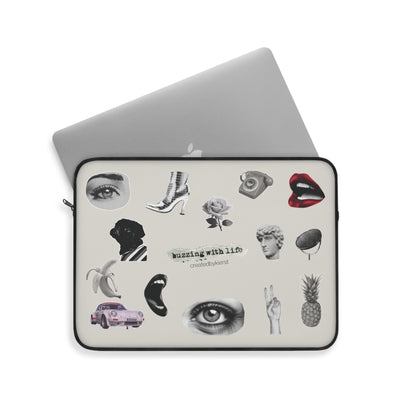 Vintage Stickers Laptop Sleeve