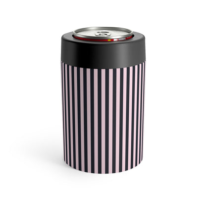 Signature Pink + Signature Storm Striped Can Holder