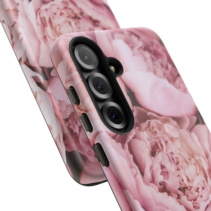 Pink Peonies Samsung Galaxy Phone Case