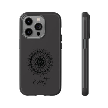 Black Mandala iPhone Case | Refined Calm in Every Curve