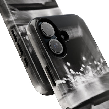 Faded Summer Nights iPhone Case | A Cinematic Blur of City Lights and Nostalgia