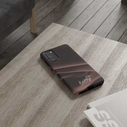 Chocolate Silk Print Samsung Galaxy Case | Bold. Luxe. Unapologetic.