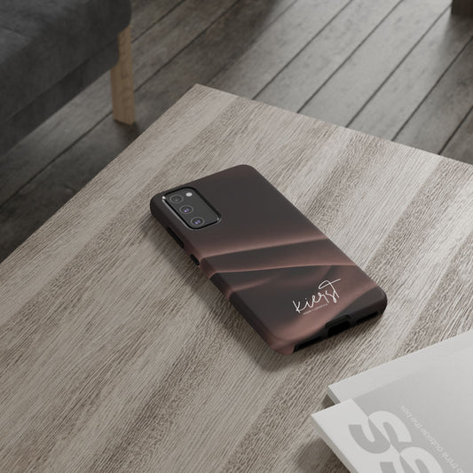 Chocolate Silk Print Samsung Galaxy Case | Bold. Luxe. Unapologetic.