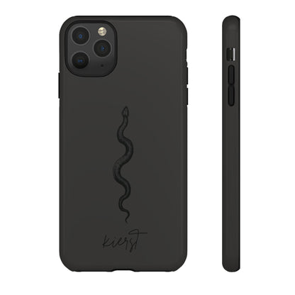 Long Black Snake iPhone Case | Subtle Edge, Quiet Power