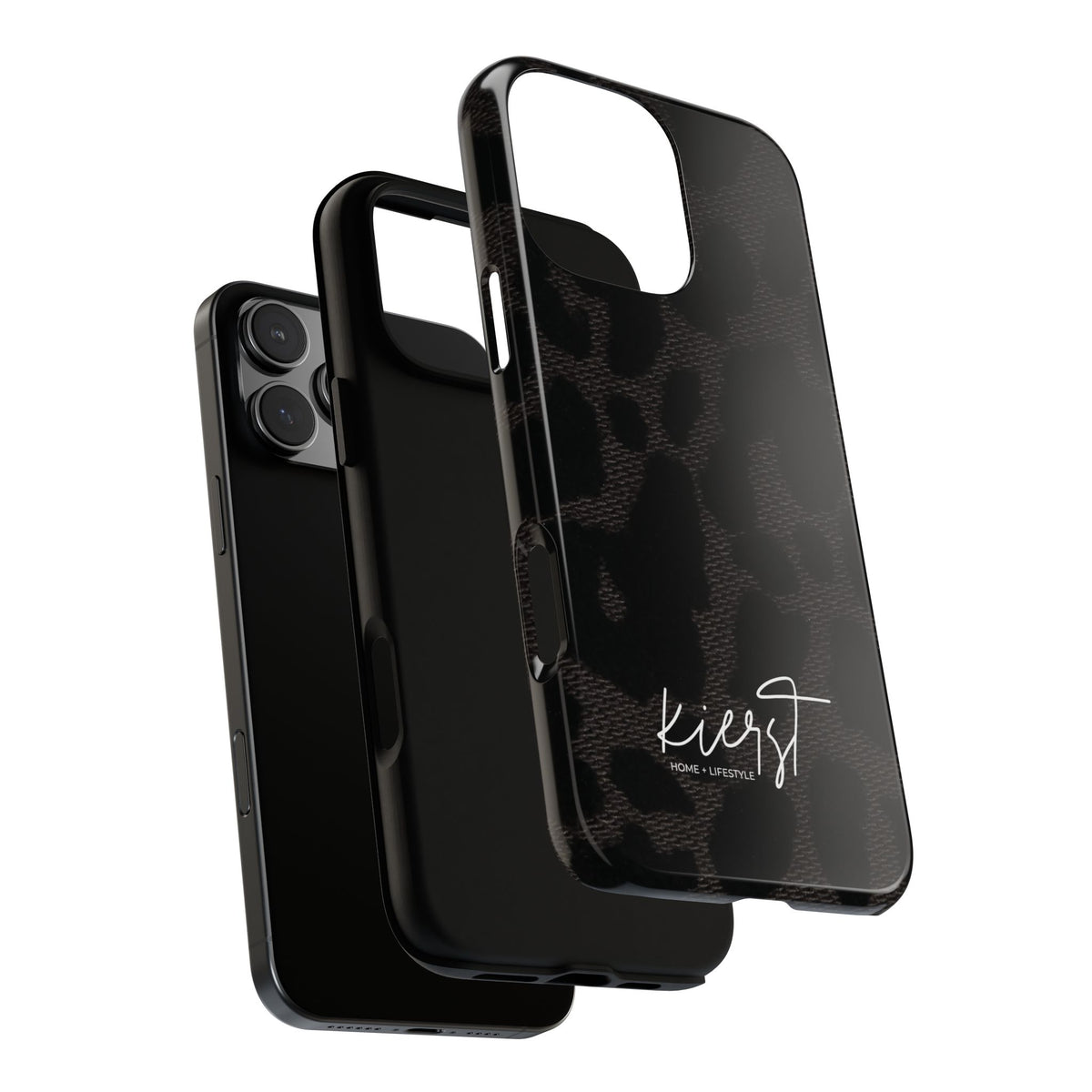 Black Leopard iPhone Case