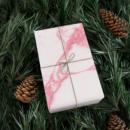 Pink Marble Wrapping Paper