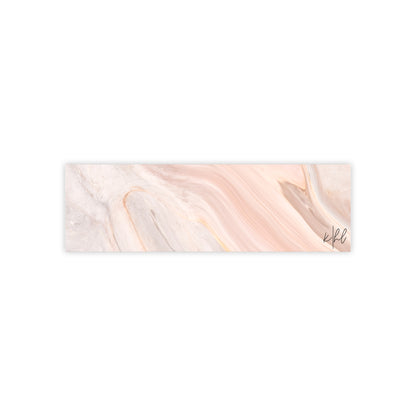 Blush Swirl Marble Post-it® Note Pad | Soft Pink Marble-Inspired Sticky Notes for Chic Desks