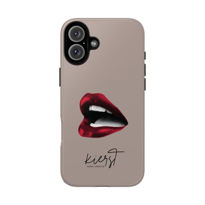 Retro Red Lips iPhone Case | Pop Art Meets Polished
