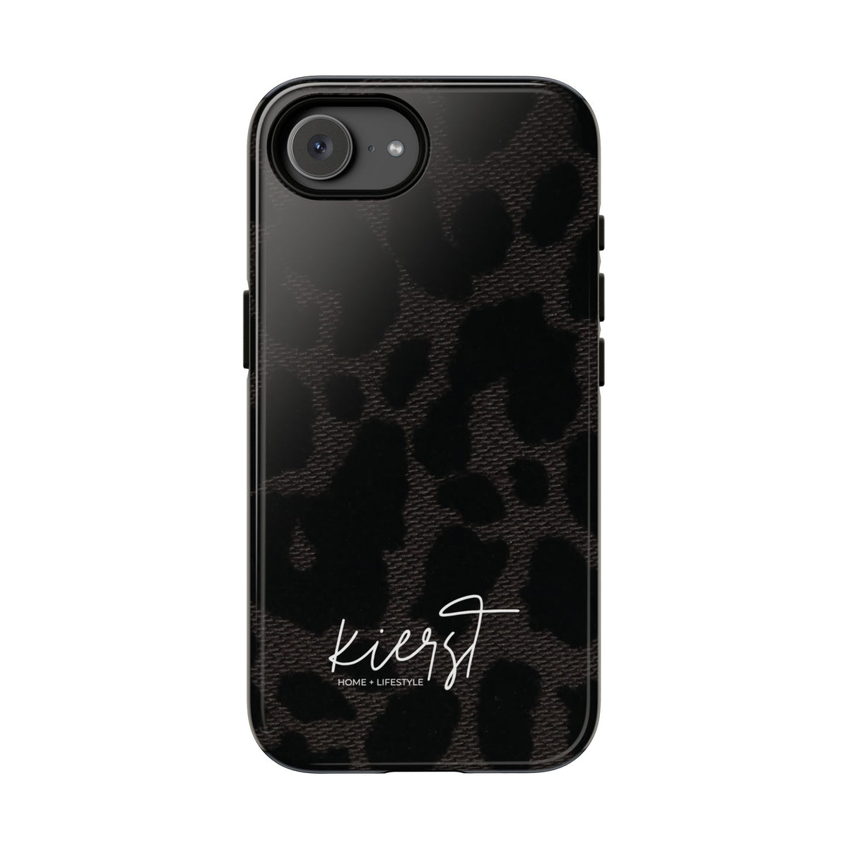 Black Leopard iPhone Case