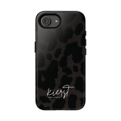 Black Leopard iPhone Case