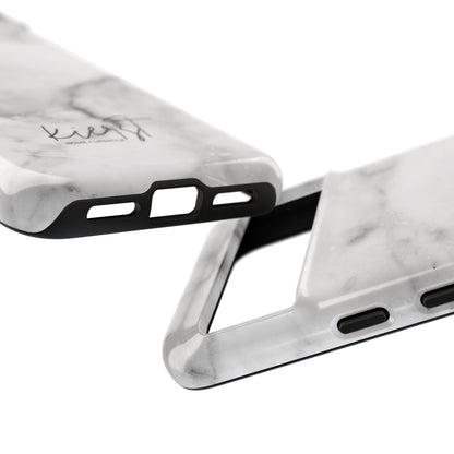 Lived-In White and Grey Marble Google Pixel Case | Elevated Essentials For Everyday