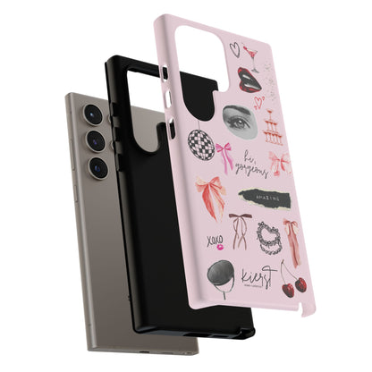 Pink Samsung Galaxy Phone Case - Edge of Romance