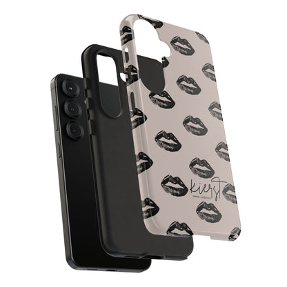 Black Lips and Oat Samsung Galaxy Case