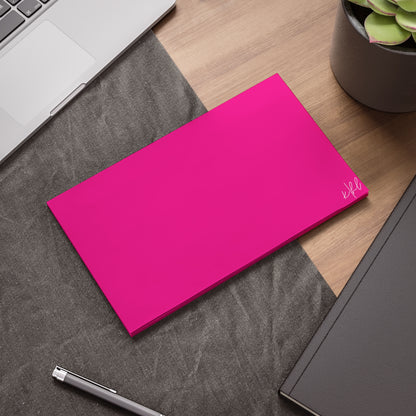 kierst Signature Hot Pink Post-it® Note Pad | Vibrant Sticky Notes for Bold Desks