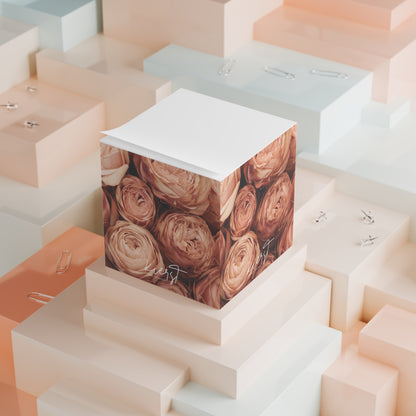 Peony Dusk Note Cube