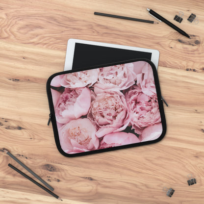 Pink Peonies Laptop Sleeve