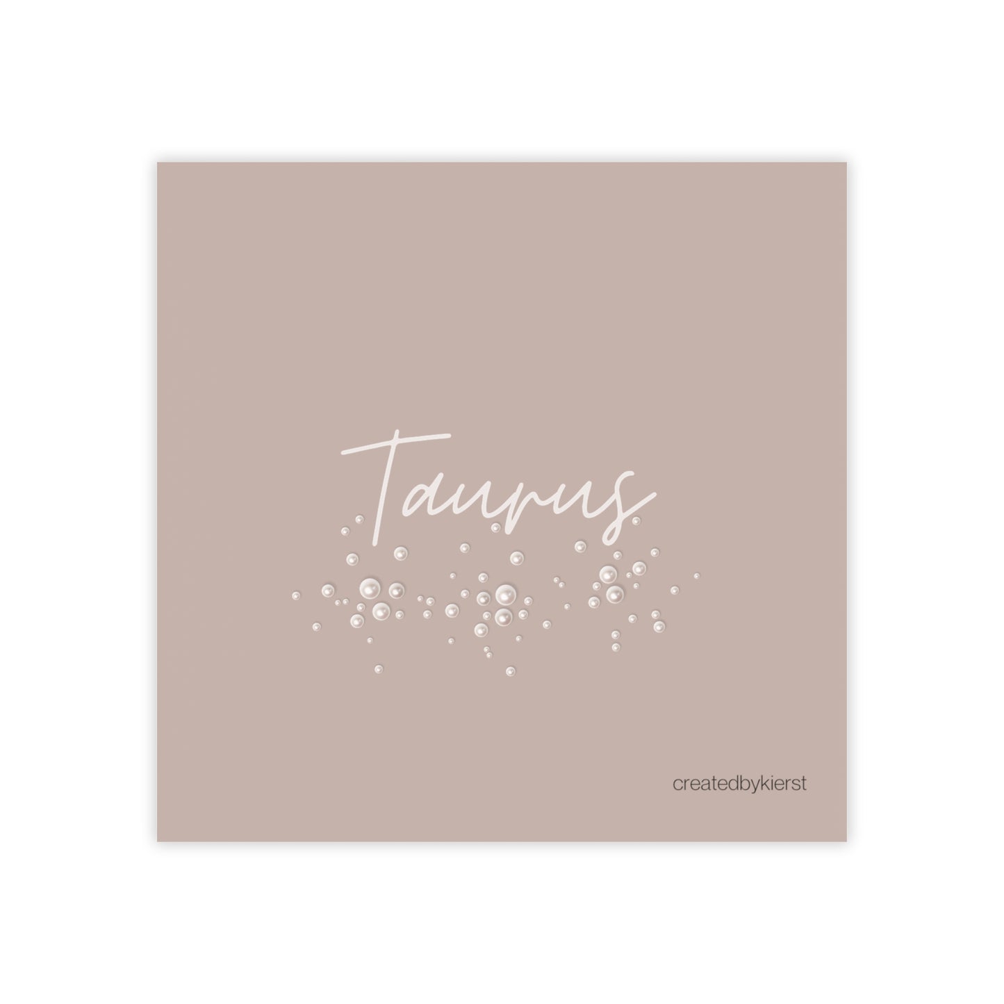 Taurus and Pearls Post-it® Note Pads