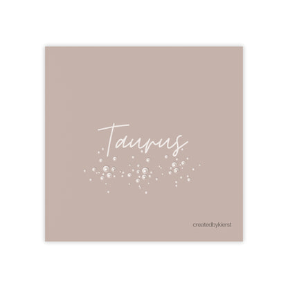 Taurus and Pearls Post-it® Note Pads