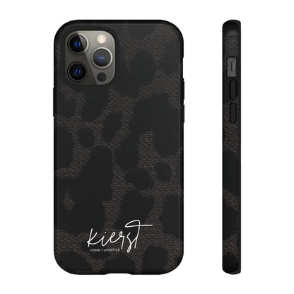Black Leopard iPhone Case
