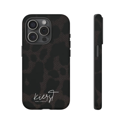 Black Leopard iPhone Case