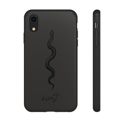 Long Black Snake iPhone Case | Subtle Edge, Quiet Power