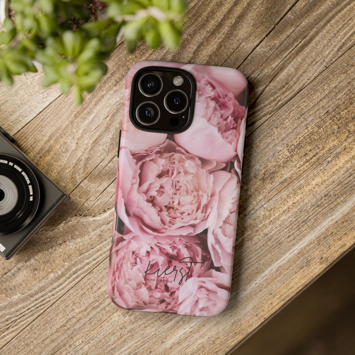 Pink Peonies iPhone Case