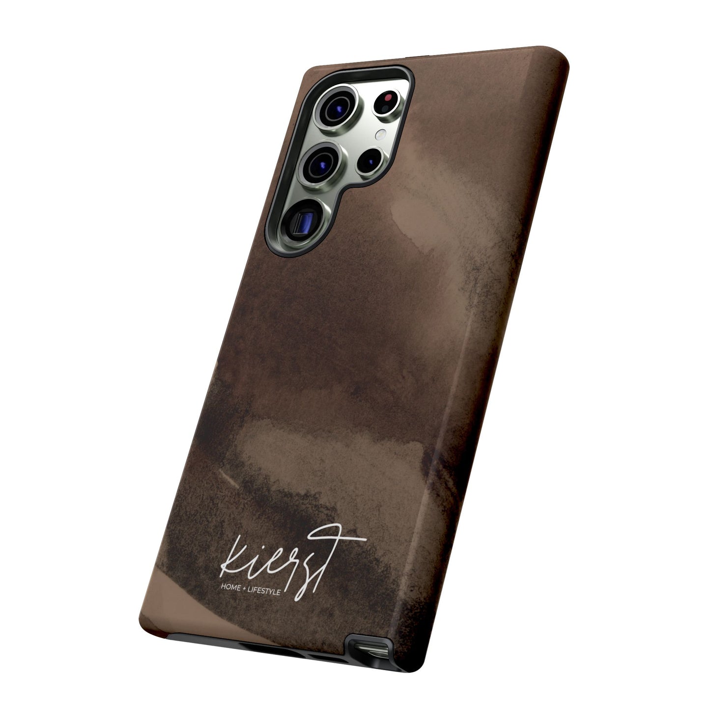Brown Abstract Samsung Galaxy Case