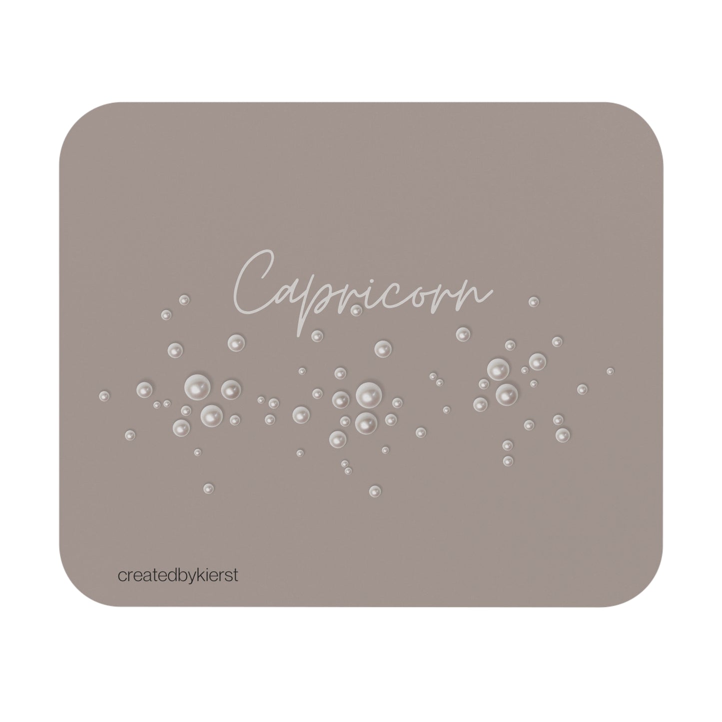 Capricorn and Pearls Mouse Pad (Rectangle)