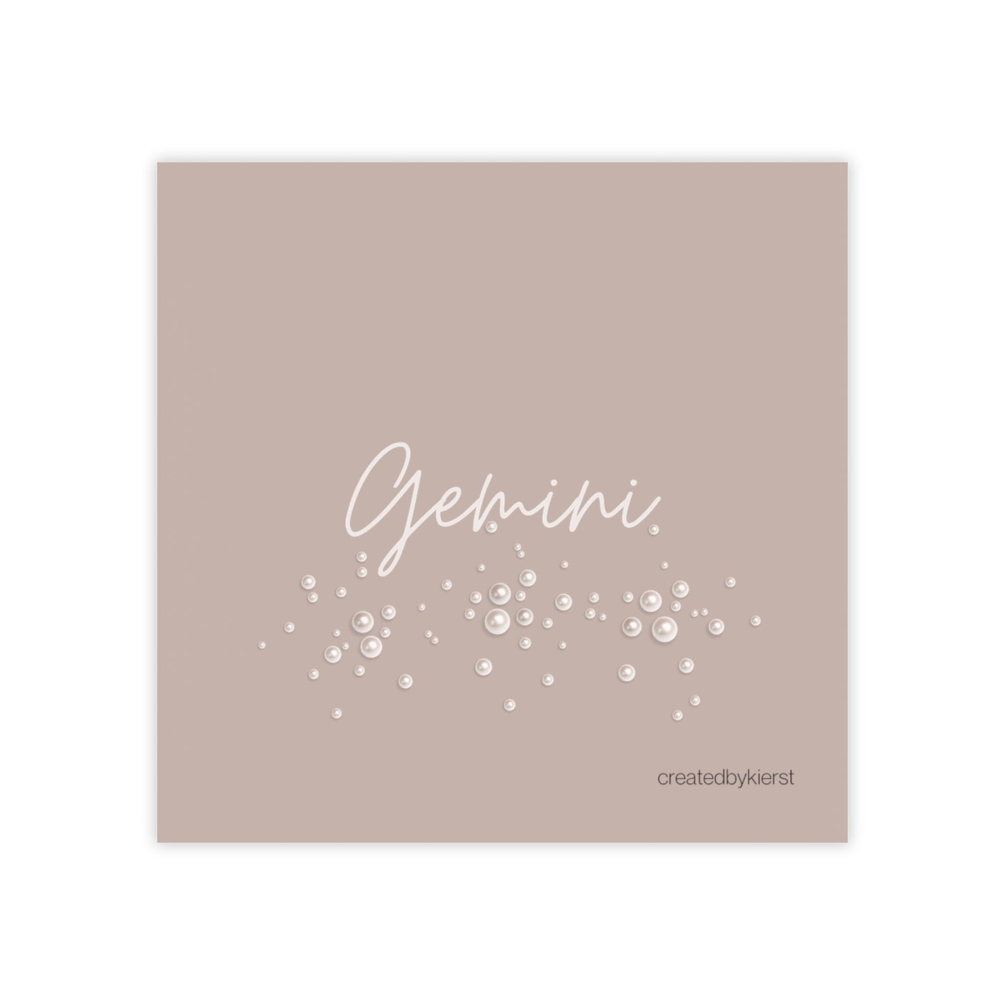 Gemini and Pearls Post-it® Note Pads