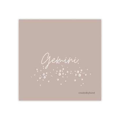 Gemini and Pearls Post-it® Note Pads