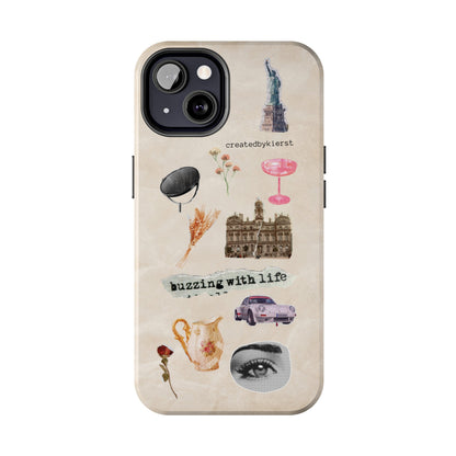 Vintage Stickers iPhone Case