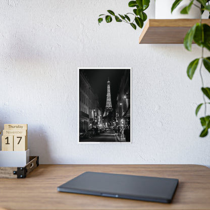 Dreaming of Paris Black & White Gloss Posters