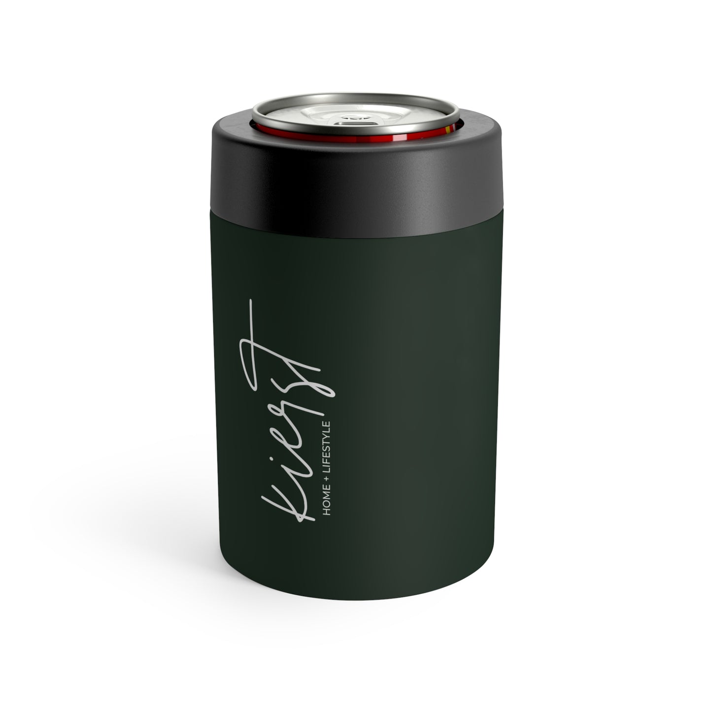 kierst Signature Midnight Pine Can Holder With Leopard Head