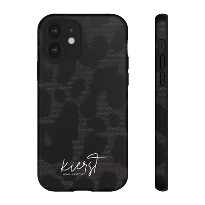 Black Leopard iPhone Case