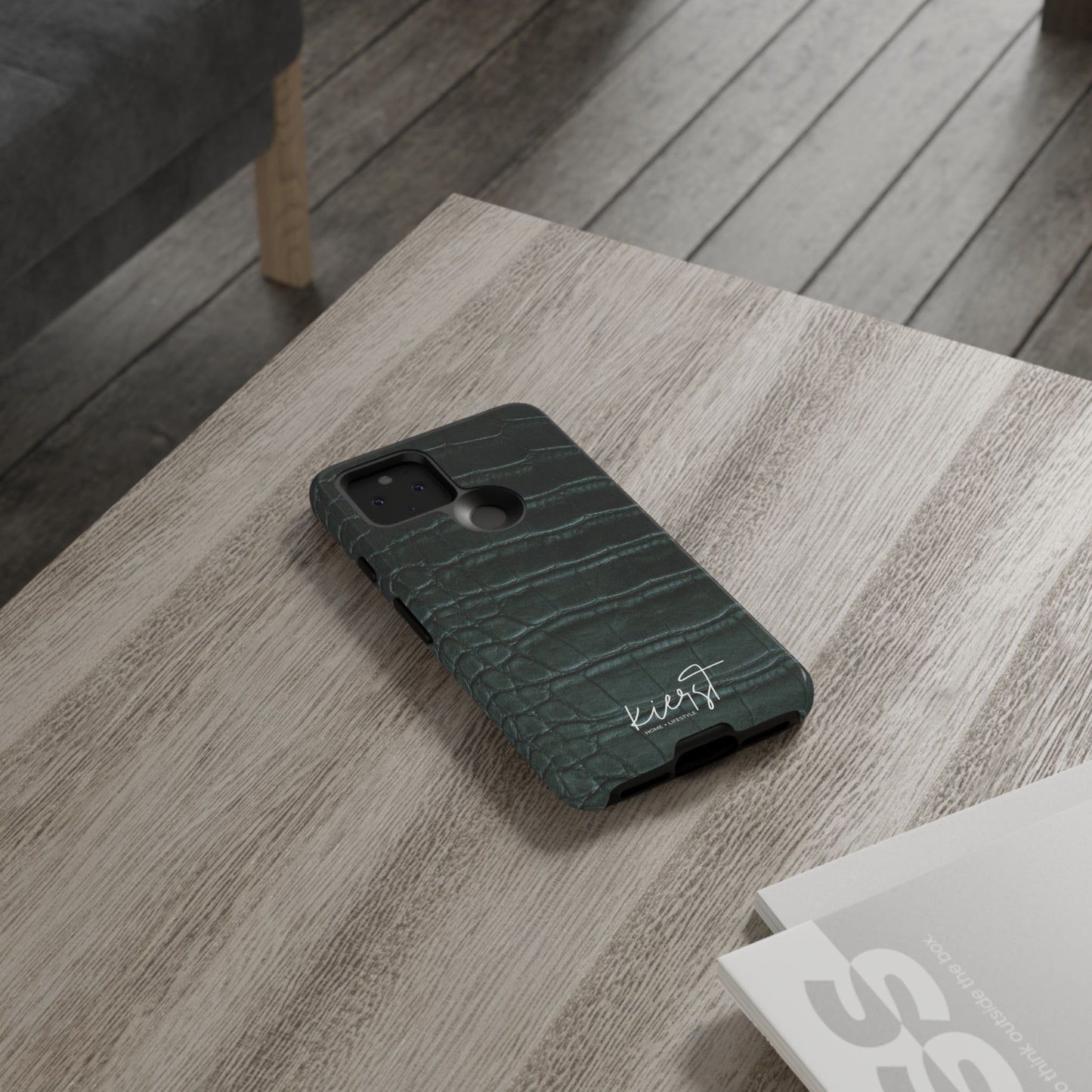 Emerald Crocodile Google Pixel Case | Luxe Texture, Everyday Strength
