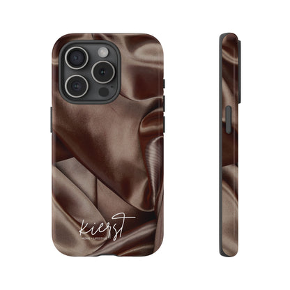 Chocolate Silk Print iPhone Case