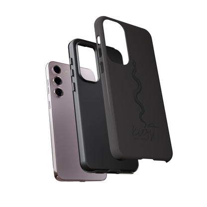 Long Black Snake Samsung Galaxy Phone Case | Power In The Subtleties