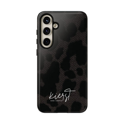 Black Leopard Samsung Galaxy Phone Case