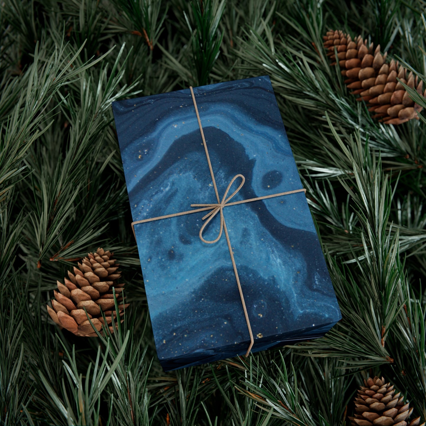 Blue Marble Gift Wrapping Paper