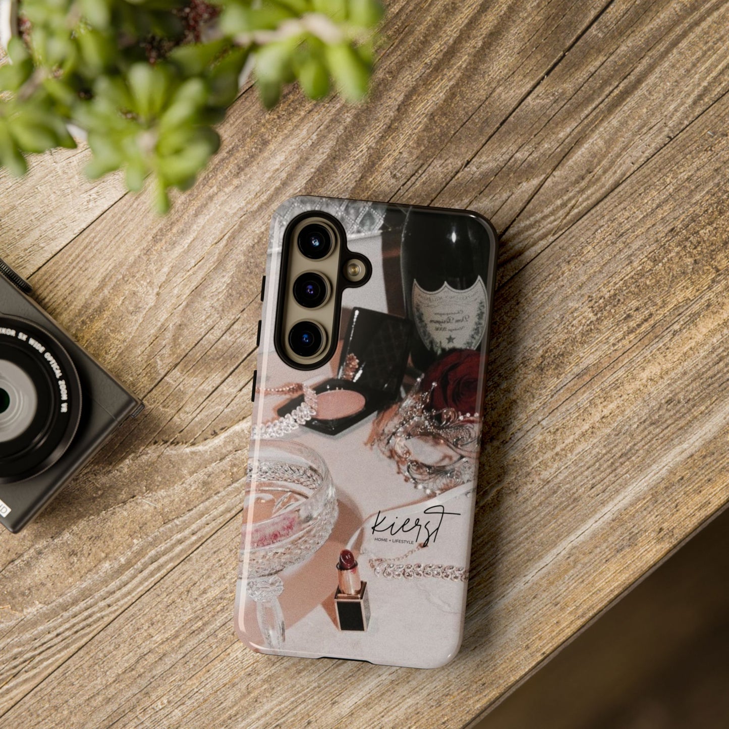 Just A Girl Vintage Style Samsung Galaxy Phone Case