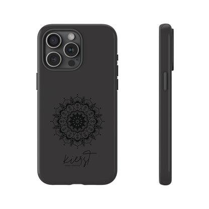 Black Mandala iPhone Case | Refined Calm in Every Curve